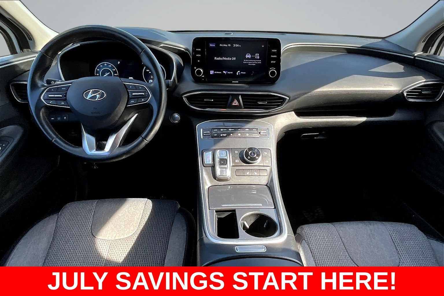 Used 2022 Hyundai Santa Fe Blue w/ Cargo Package AWD/4WD image 8