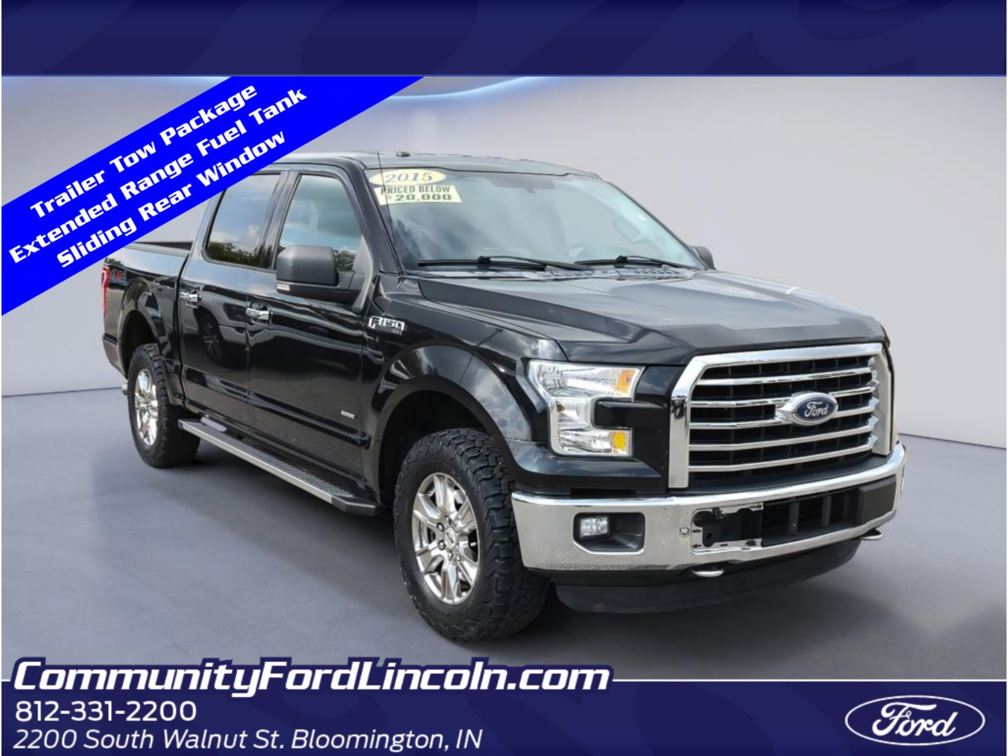 Used 2015 Ford F150 XLT w/ Equipment Group 302A Luxury