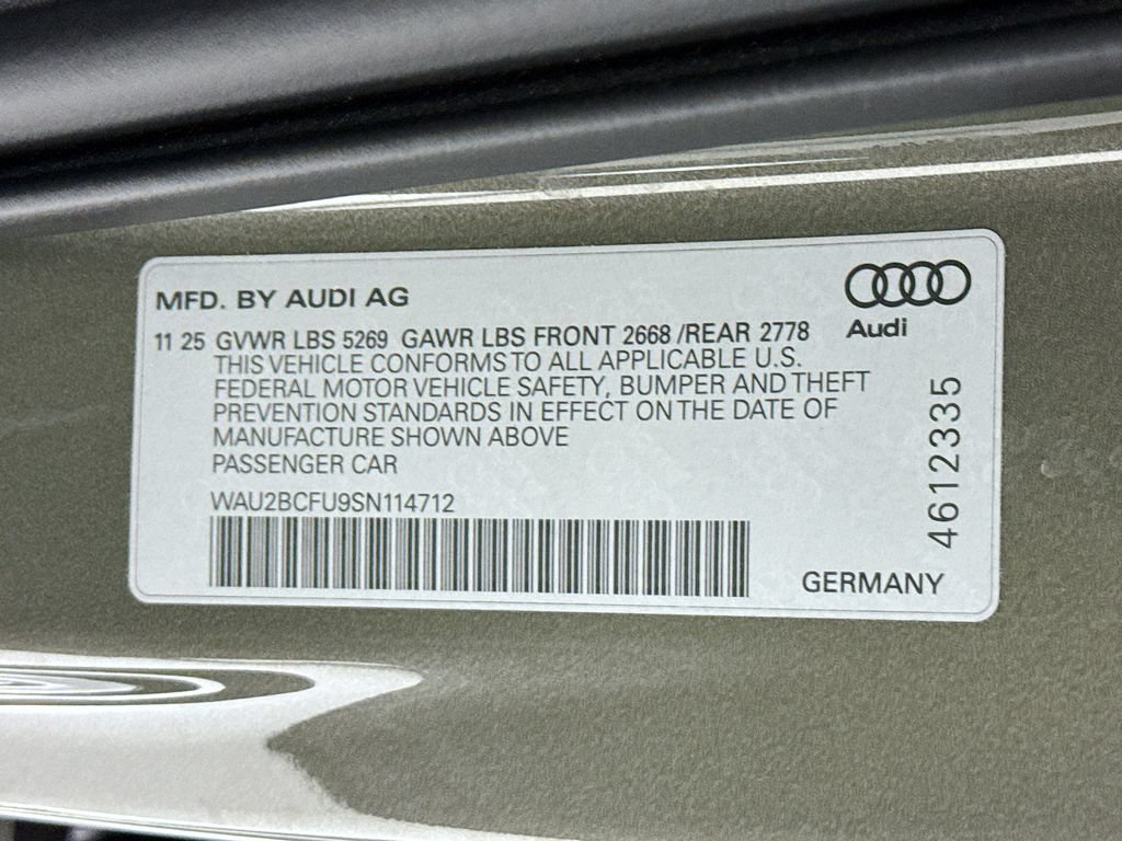 Certified 2025 Audi A5 Premium Plus w/ Premium Plus AWD/4WD image 35