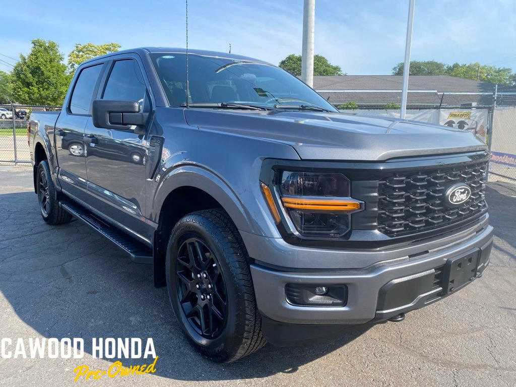 Used 2025 Ford F150 STX w/ STX Black Appearance Package AWD/4WD 360° Tour