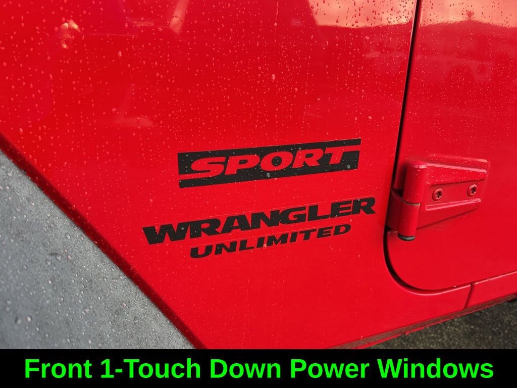Certified 2017 Jeep Wrangler Unlimited Sport w/ Quick Order Package 24S AWD/4WD image 19