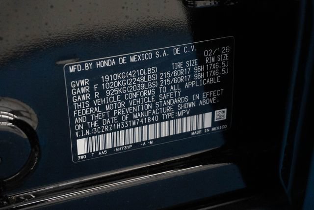 New 2026 Honda HR-V LX image 26