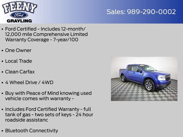 Used 2024 Ford Maverick XLT w/ XLT Luxury Package AWD/4WD image 4