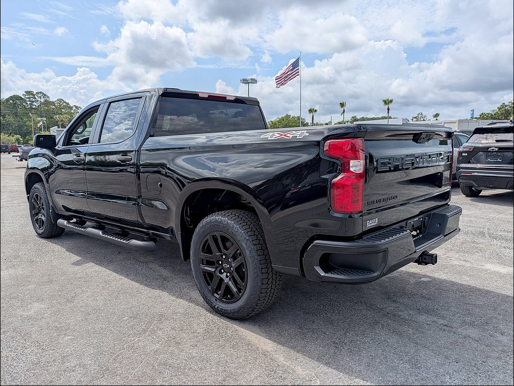 New 2026 Chevrolet Silverado 1500 Custom w/ Turbomax Blackout Package AWD/4WD image 7