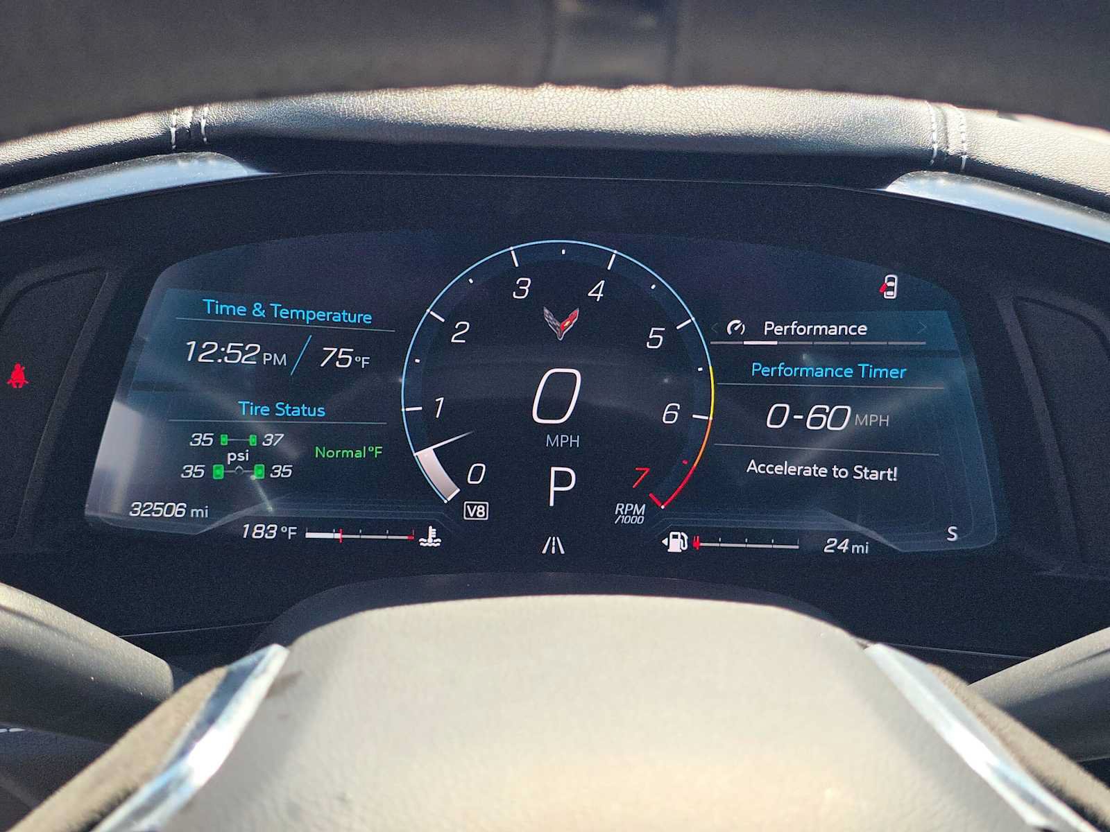 Used 2024 Chevrolet Corvette Stingray Preferred Cpe w/ Z51 Performance Package RWD image 22