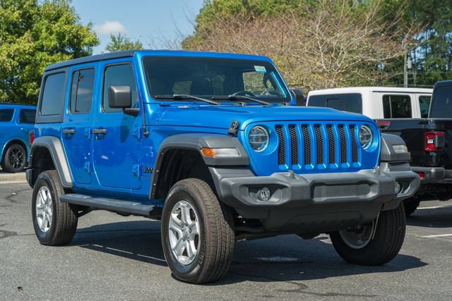 Used 2021 Jeep Wrangler Unlimited Sport AWD/4WD image 2