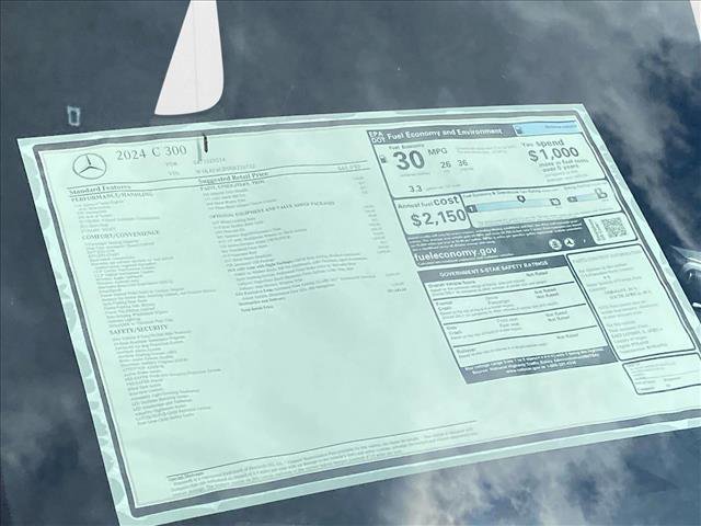 New 2024 Mercedes-Benz C 300 Sedan image 27