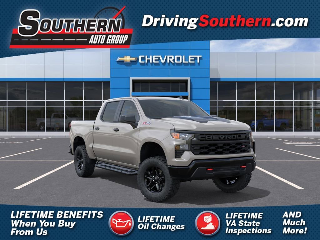 New 2026 Chevrolet Silverado 1500 Custom Trail Boss AWD/4WD image 1