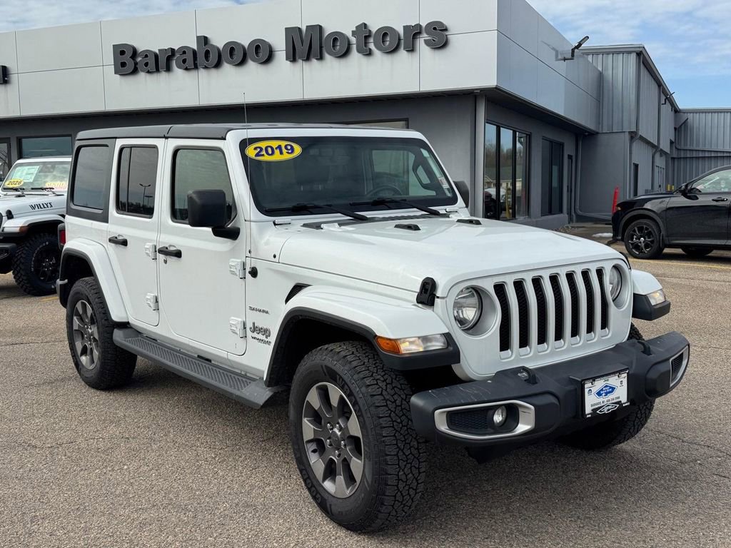 Used 2019 Jeep Wrangler Unlimited Sahara w/ Dual Top Group image 1