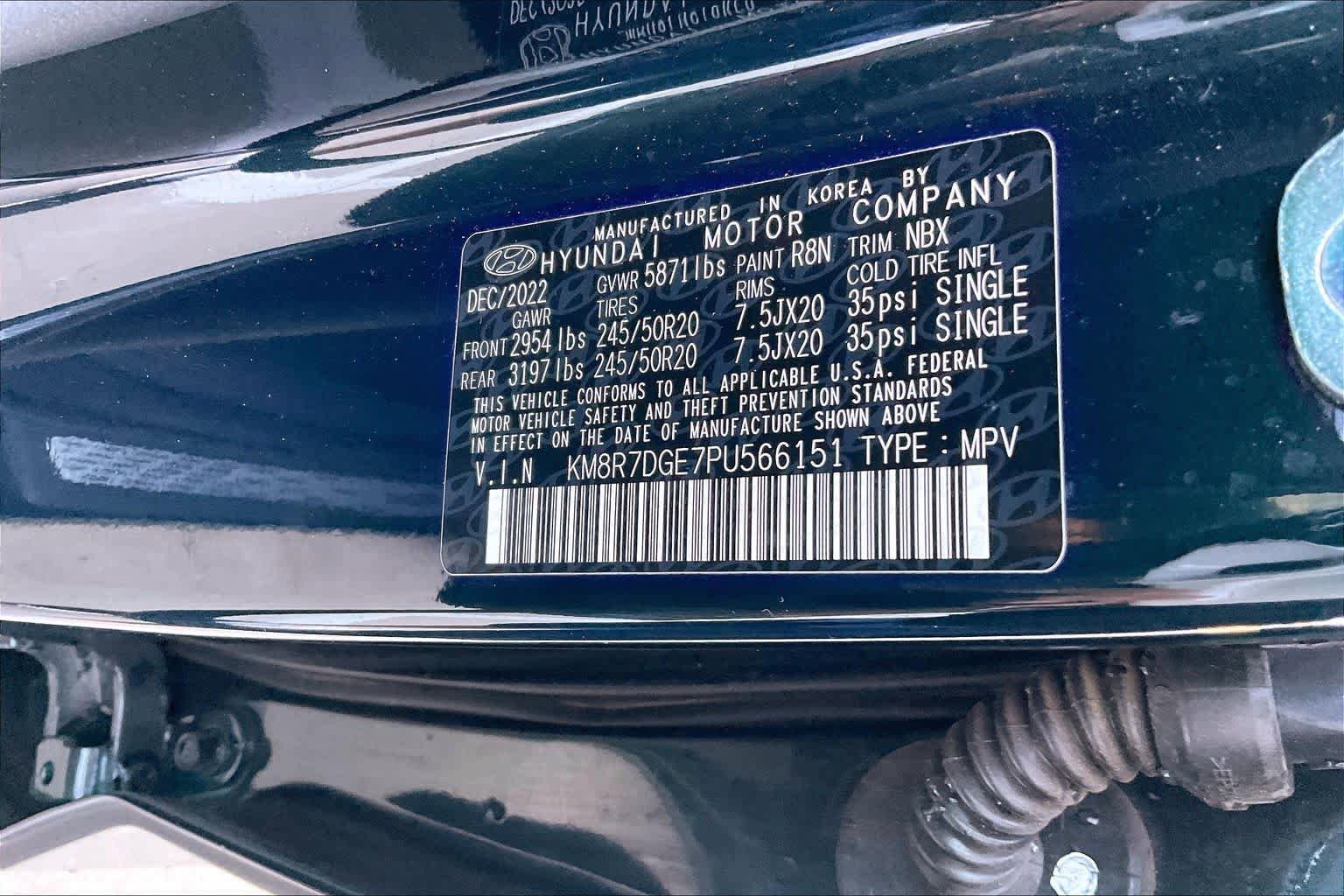 Used 2023 Hyundai Palisade Calligraphy w/ Cargo Package image 35