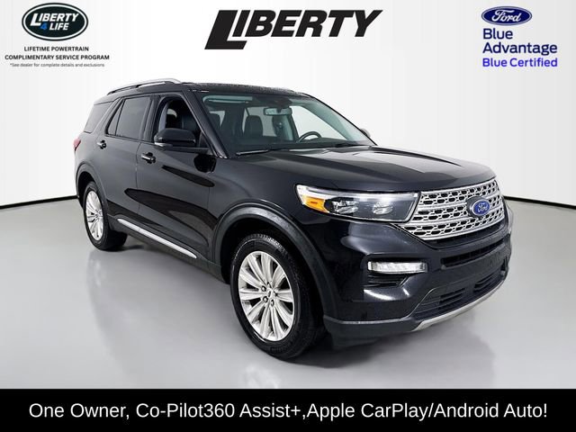 Certified 2022 Ford Explorer Limited w/ Equipment Group 301A image 1
