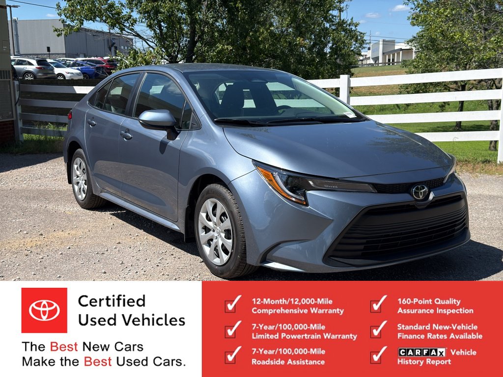 Certified 2026 Toyota Corolla LE FWD image 1