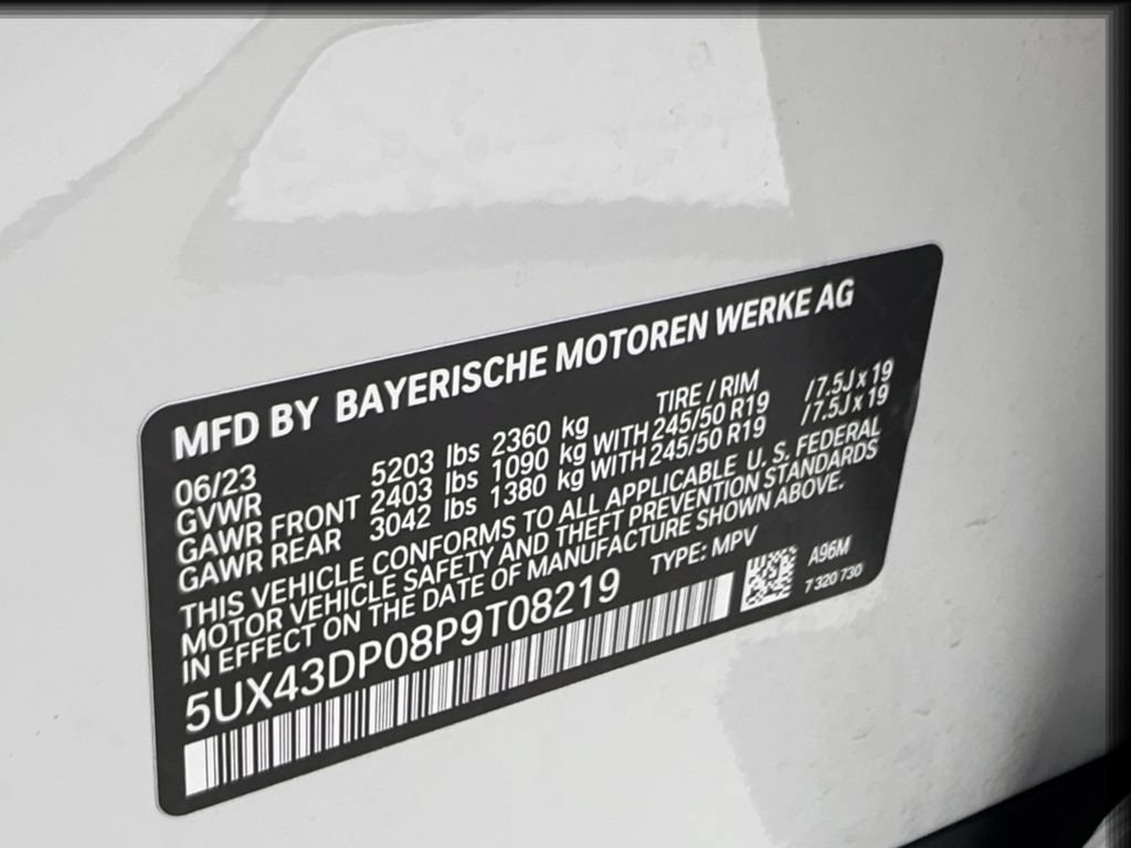 Used 2023 BMW X3 sDrive30i w/ Convenience Package RWD image 58