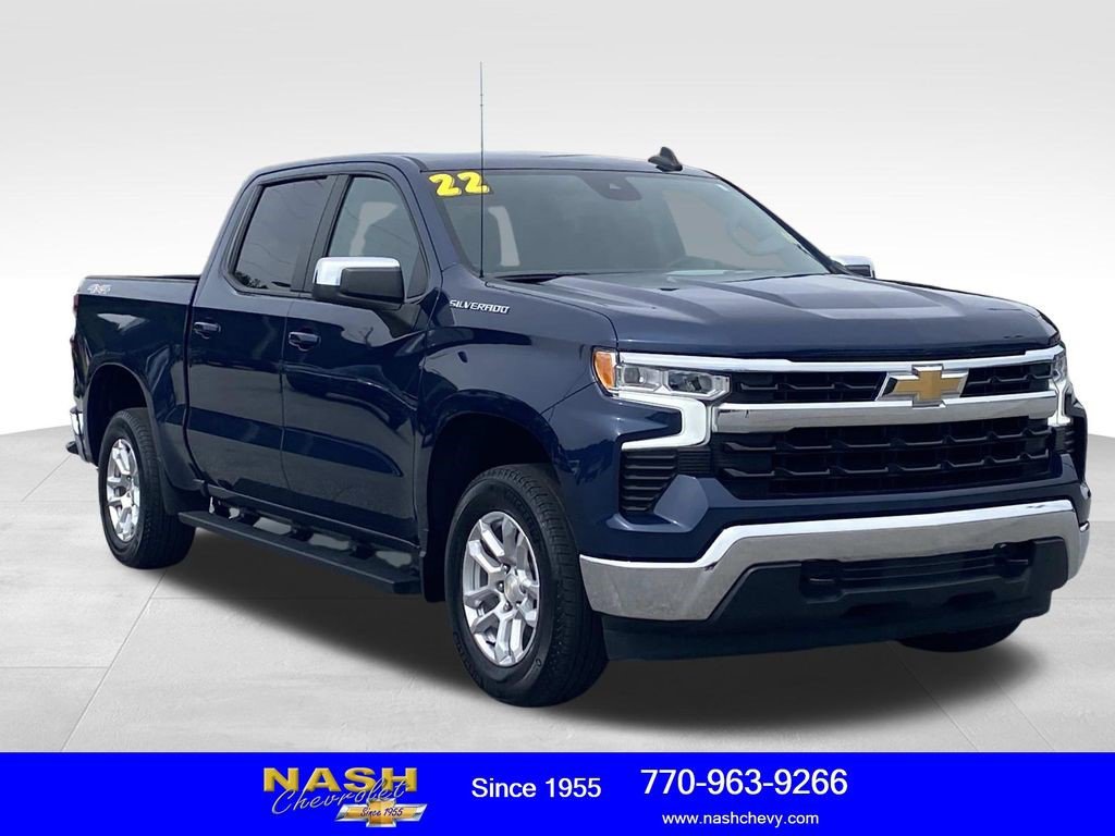 Certified 2022 Chevrolet Silverado 1500 LT