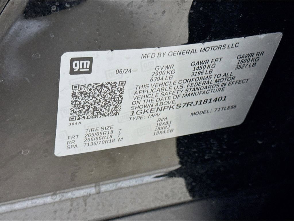 Certified 2024 GMC Acadia AT4 w/ LPO, Floor Liner Package image 32