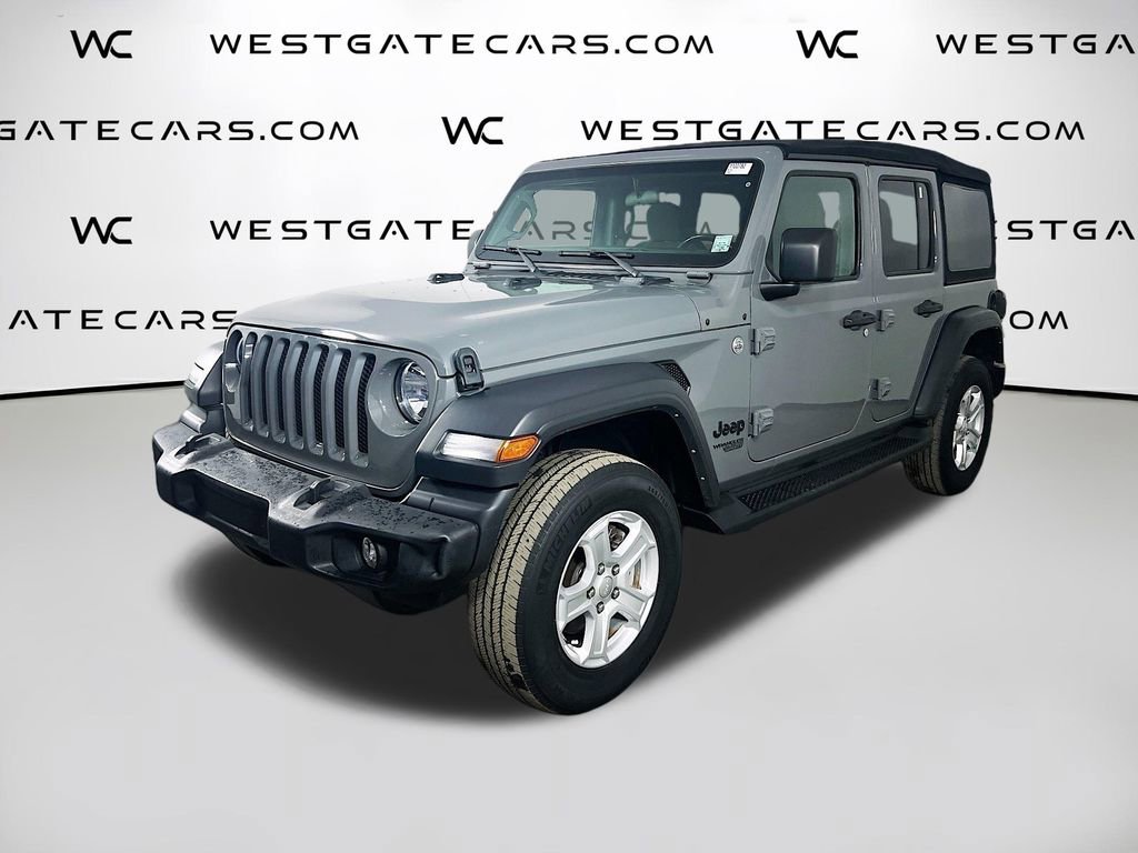 Used 2021 Jeep Wrangler Unlimited Sport S image 1
