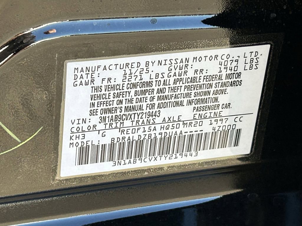 New 2026 Nissan Sentra SV w/ Floor Mat Package image 20