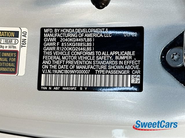 Used 2022 Acura NSX Type S AWD/4WD image 53