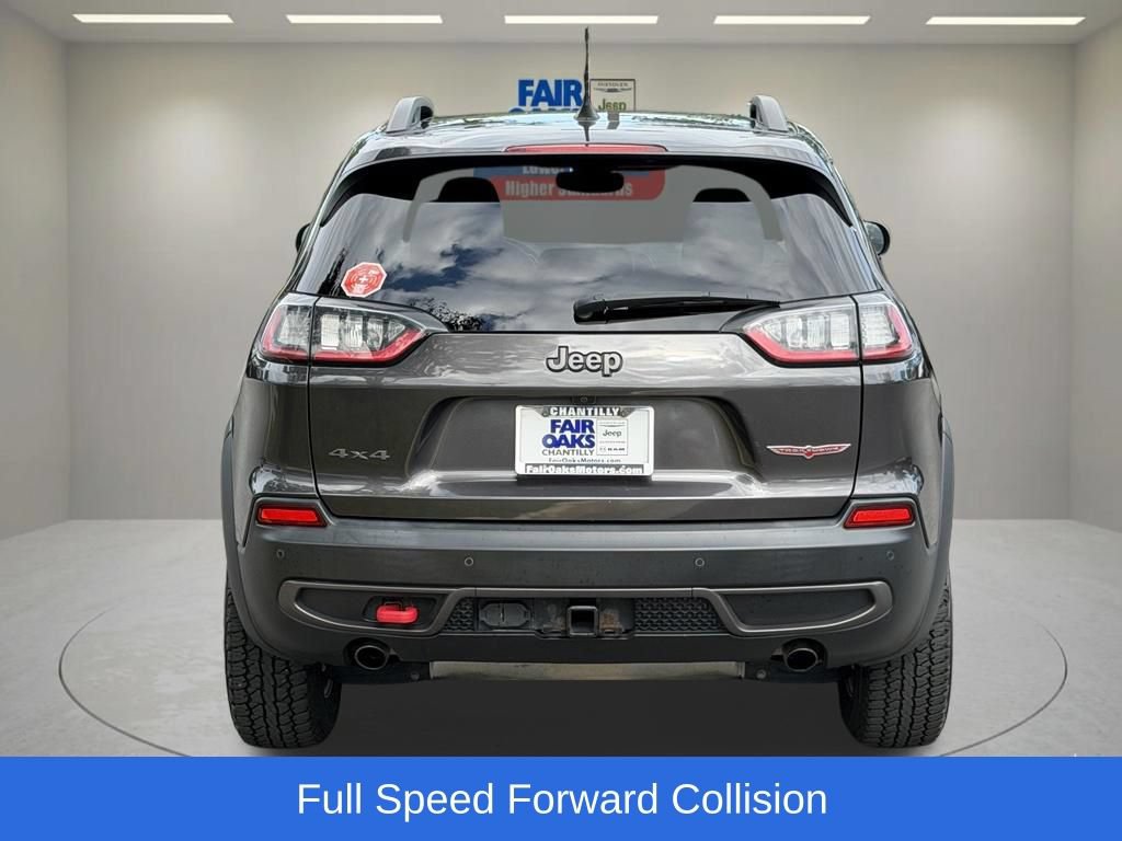 Used 2021 Jeep Cherokee Trailhawk w/ Sun, Sound & Nav Group AWD/4WD image 9