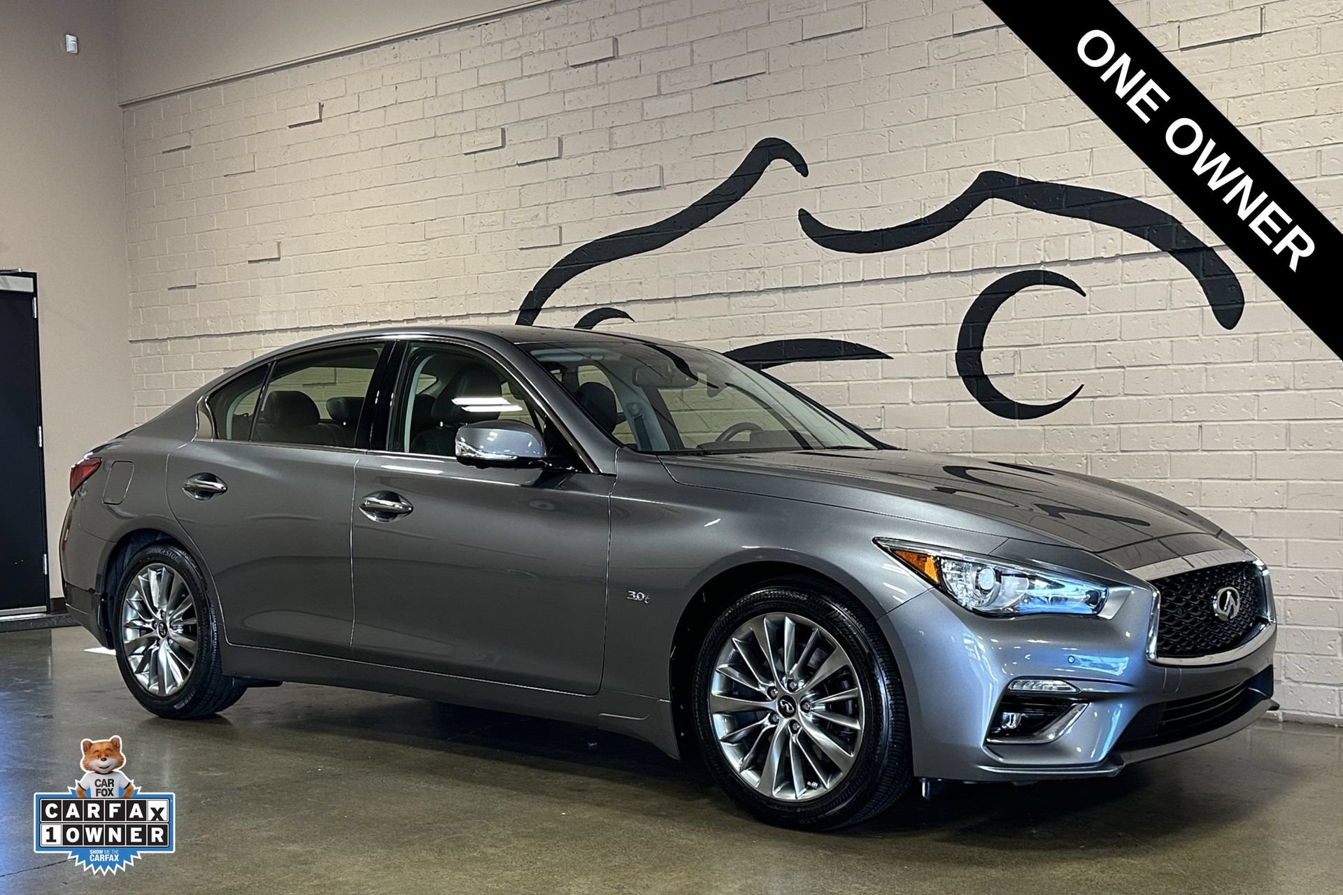 Used 2018 INFINITI Q50 Luxe w/ Essential Package (3.0T Luxe)