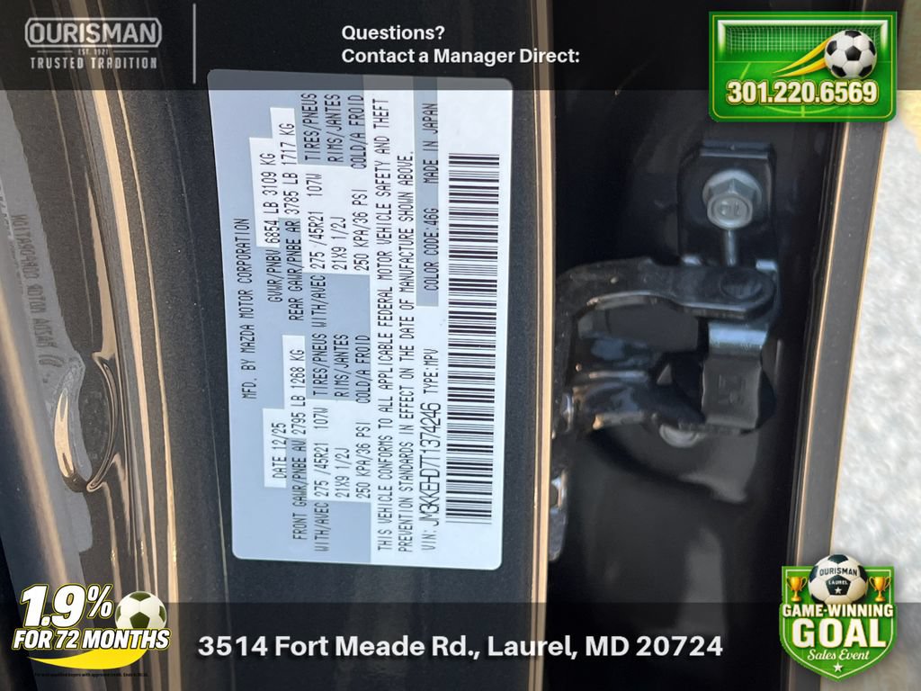 New 2026 MAZDA CX-90 3.3 Turbo w/ Premium Plus Pkg AWD/4WD image 32