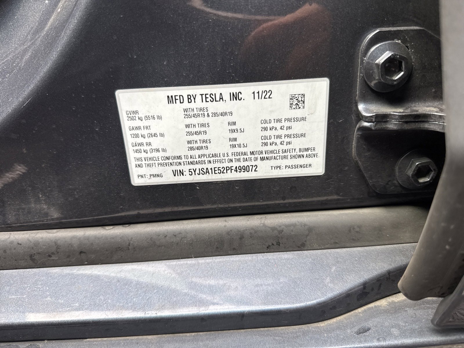 Used 2023 Tesla Model S Standard Range image 10