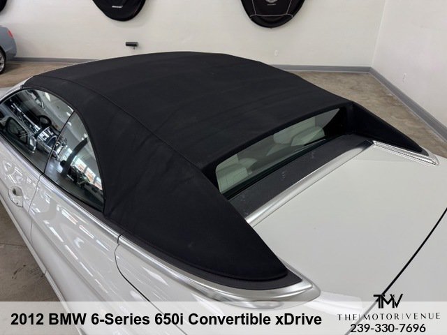 Used 2012 BMW 650i xDrive Convertible AWD/4WD image 4