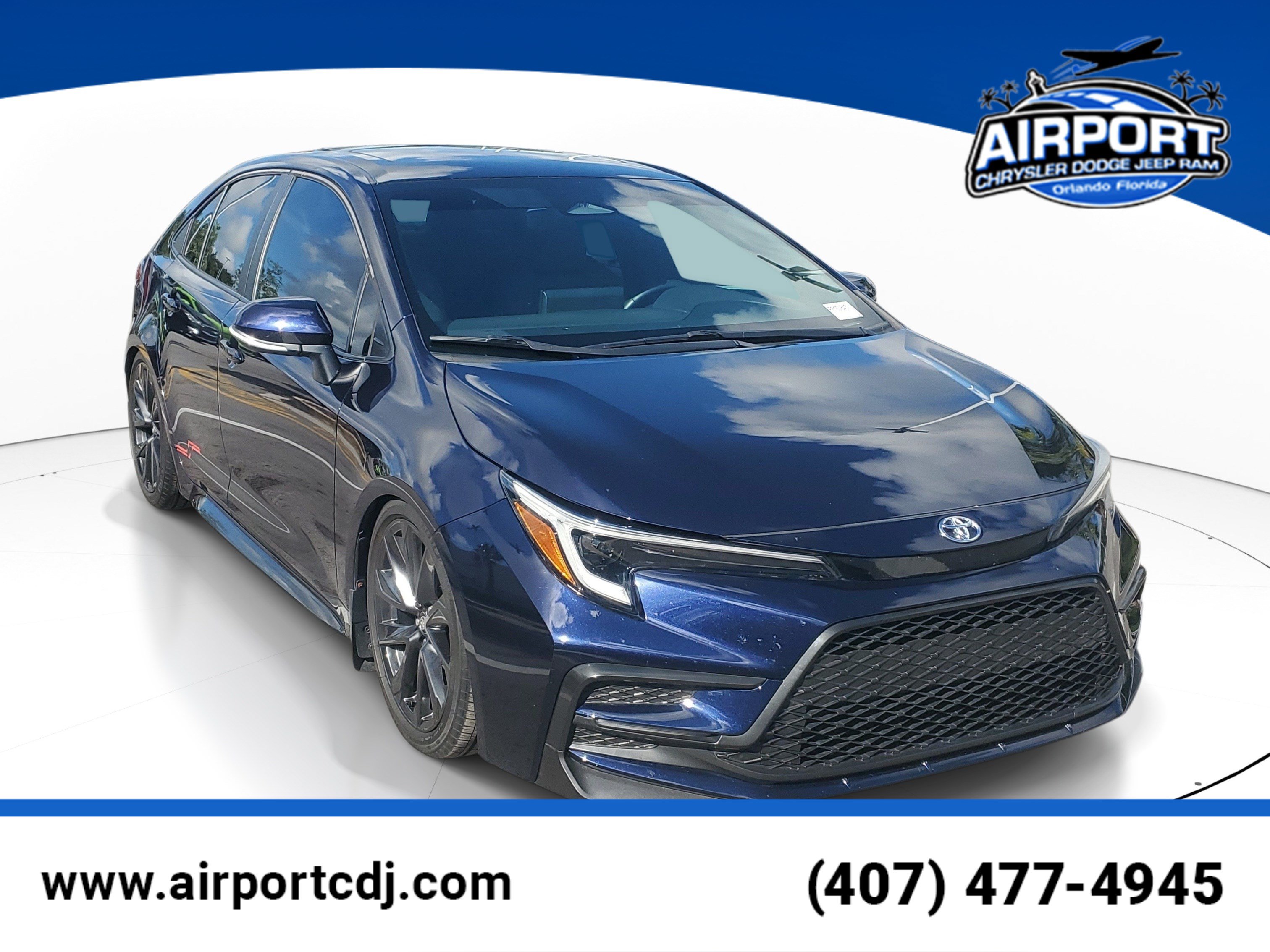 Used 2023 Toyota Corolla SE w/ SE Premium Package FWD image 1