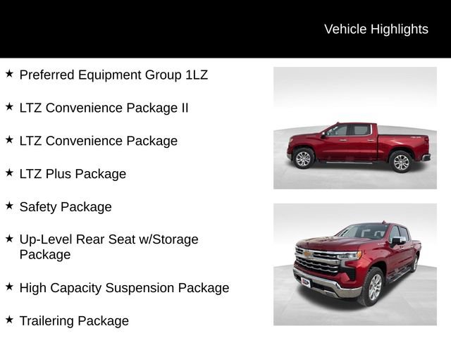 Certified 2023 Chevrolet Silverado 1500 LTZ w/ LTZ Convenience Package II image 3