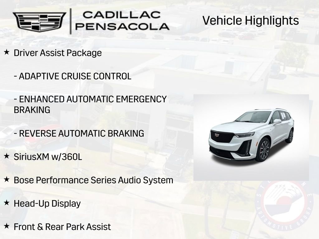Certified 2025 Cadillac XT6 Sport w/ Technology Package AWD/4WD image 17