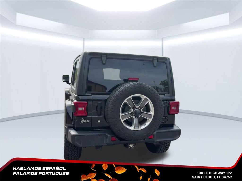Used 2019 Jeep Wrangler Unlimited Sahara w/ Safety Group AWD/4WD image 7