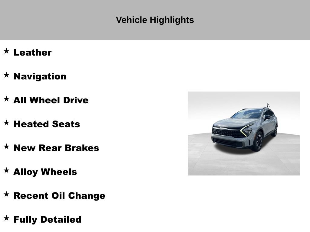 Certified 2023 Kia Sportage X-Line AWD/4WD image 10