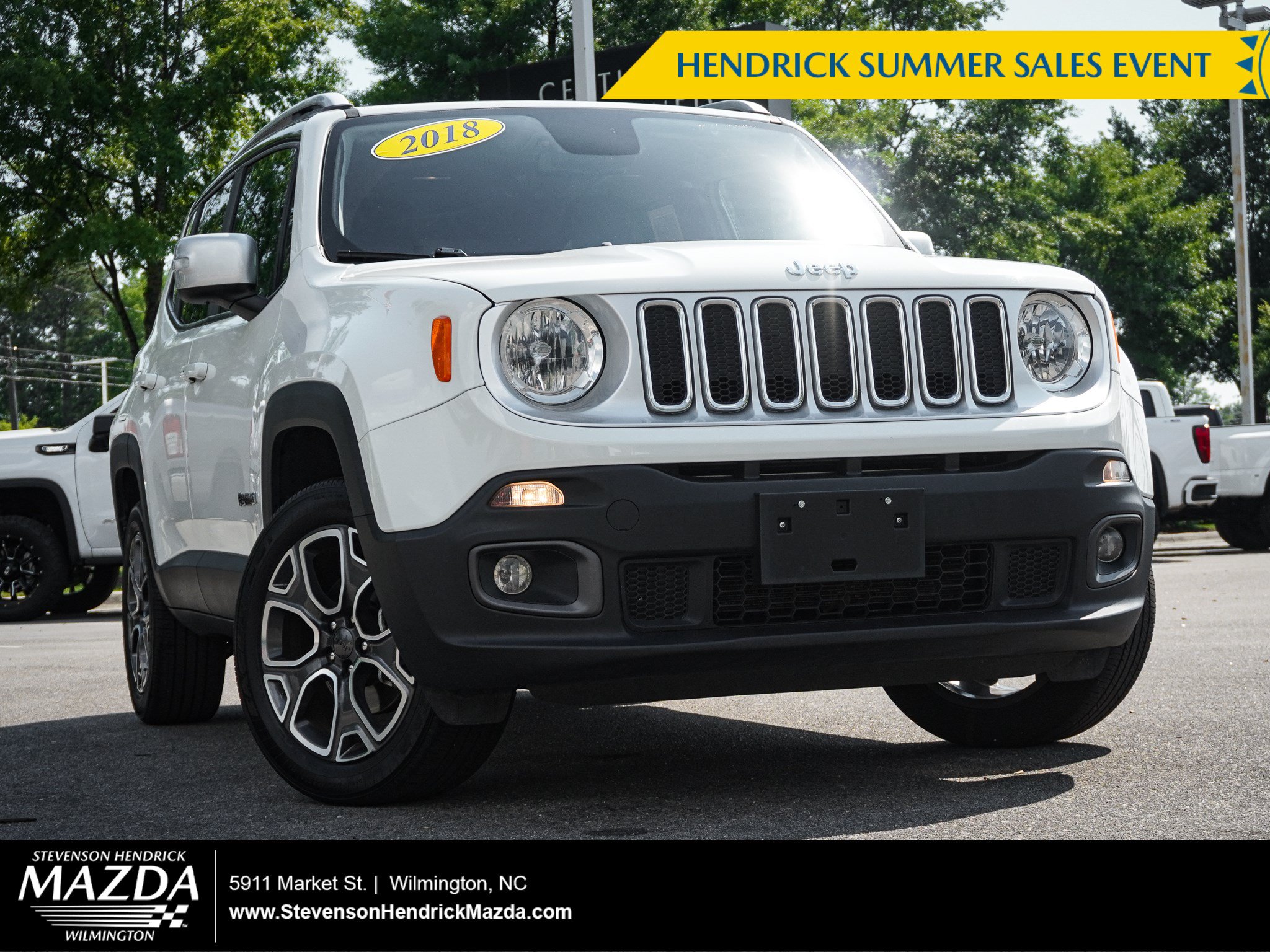 Used 2018 Jeep Renegade Limited w/ UConnect 8.4 Nav Group