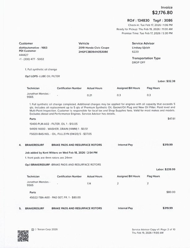 Used 2019 Honda Civic EX image 27