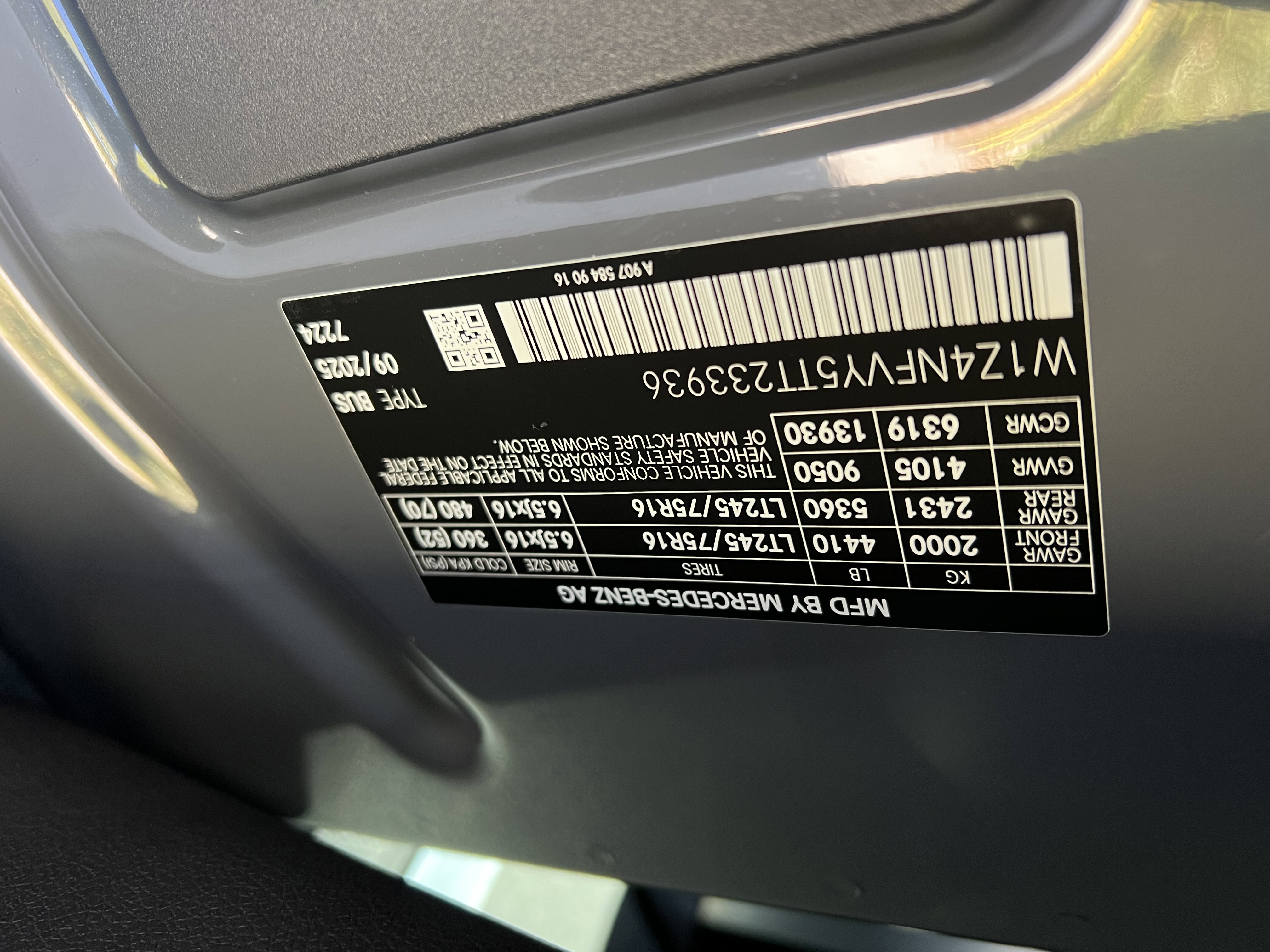 New 2026 Mercedes-Benz Sprinter 2500 image 30