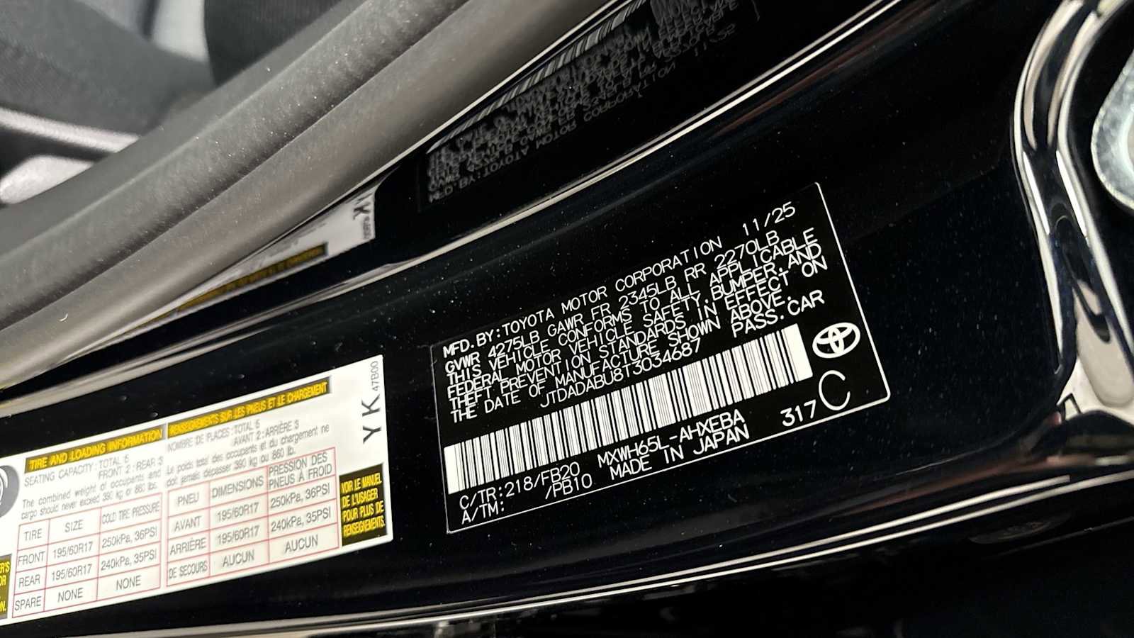 New 2026 Toyota Prius LE image 11