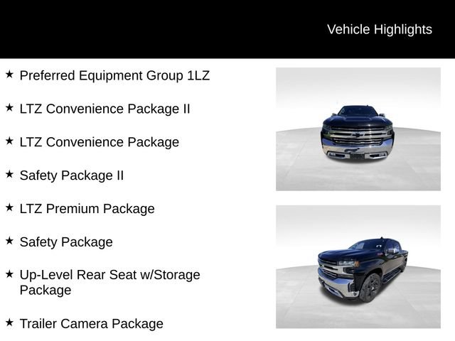 Used 2020 Chevrolet Silverado 1500 LTZ w/ LTZ Premium Package AWD/4WD image 13