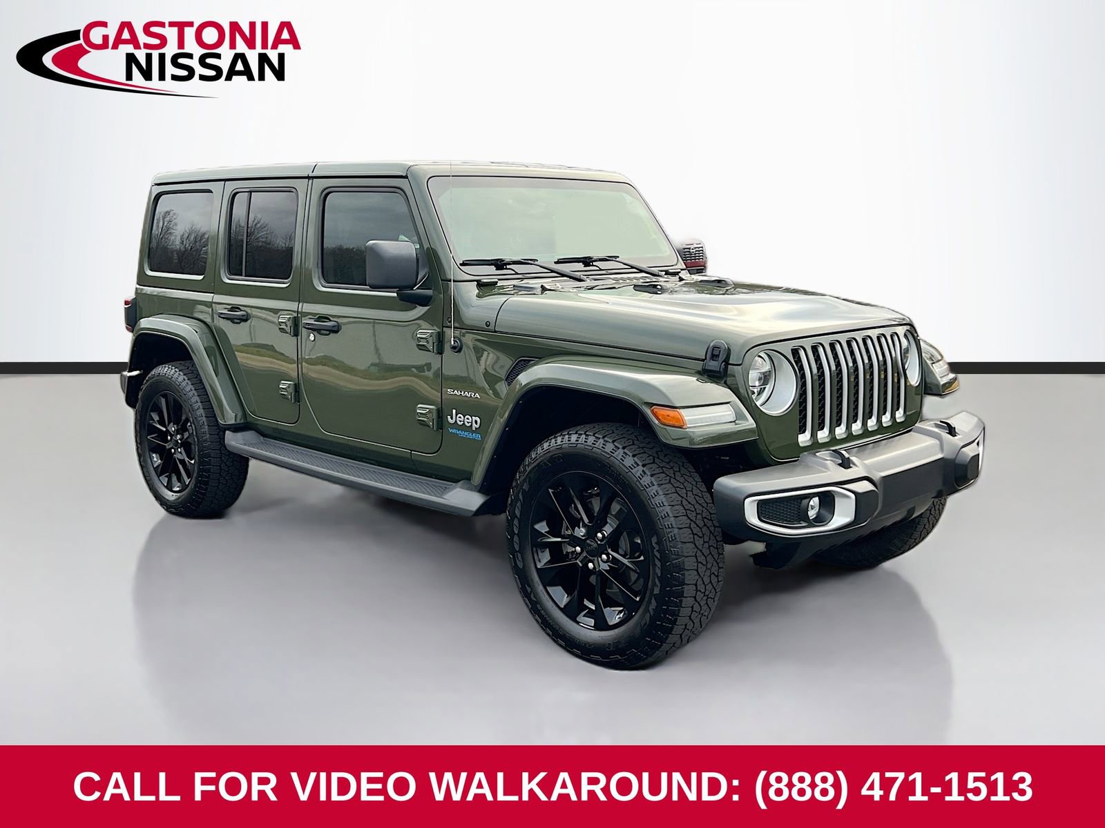 Used 2021 Jeep Wrangler Unlimited Sahara w/ Cold Weather Group image 1