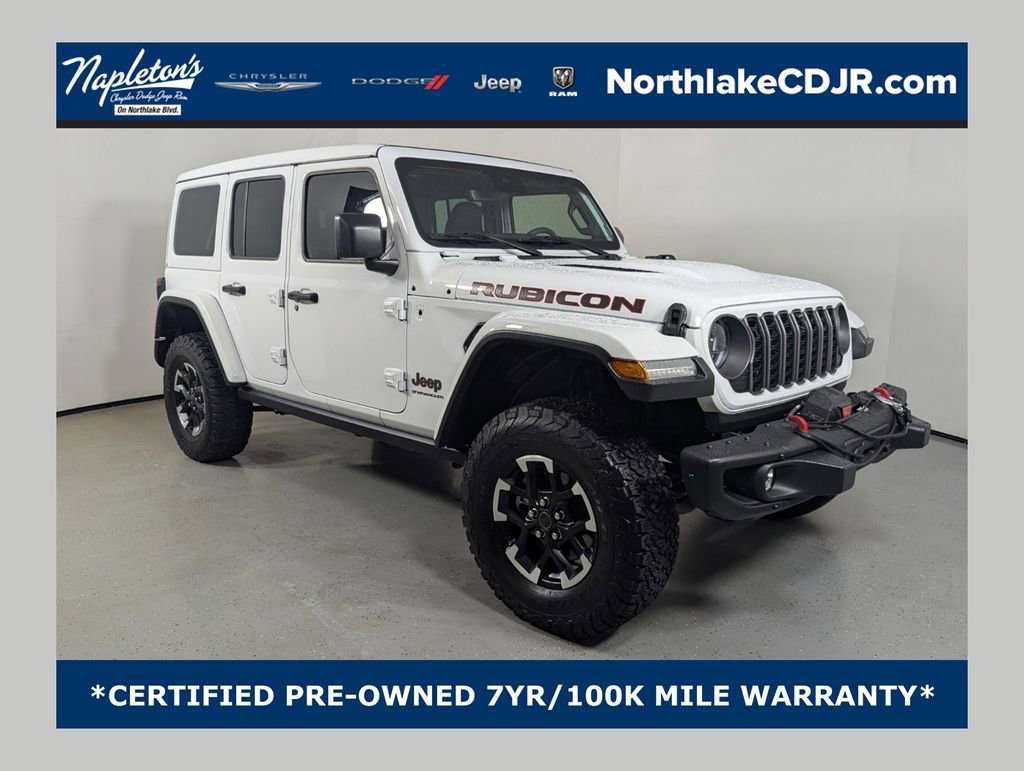 Used 2024 Jeep Wrangler Unlimited Rubicon
