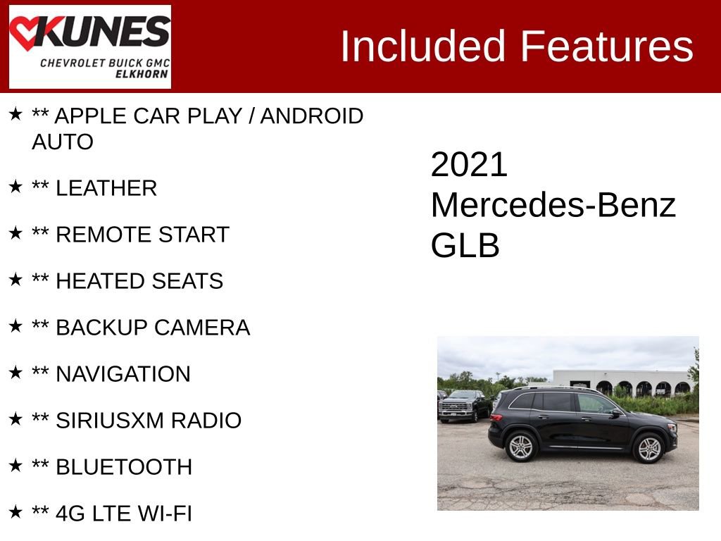 Used 2021 Mercedes-Benz GLB 250 GLB 250 image 2