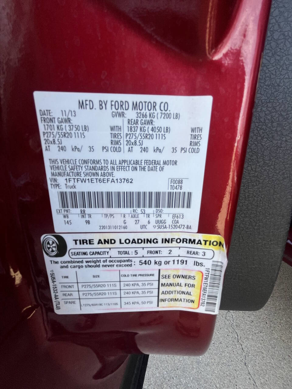 Used 2014 Ford F150 Platinum image 31