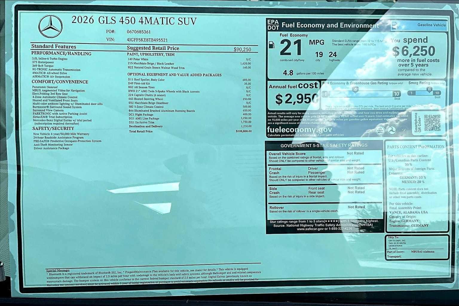 New 2026 Mercedes-Benz GLS 450 4MATIC image 22