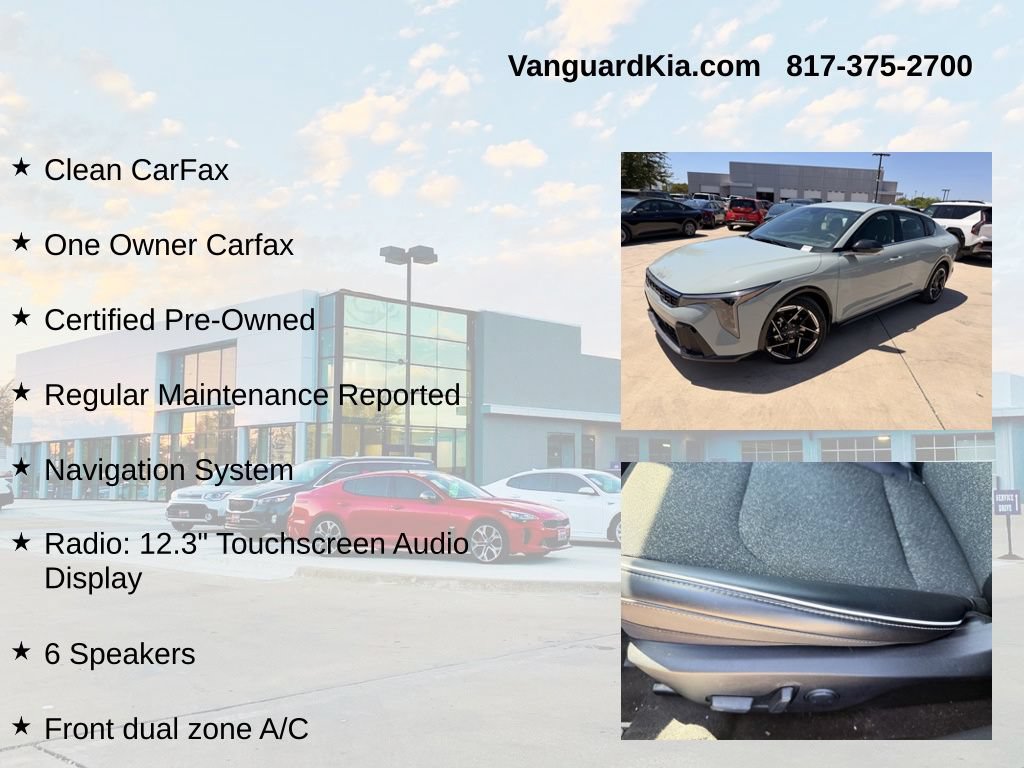 Certified 2025 Kia K4 EX FWD image 6
