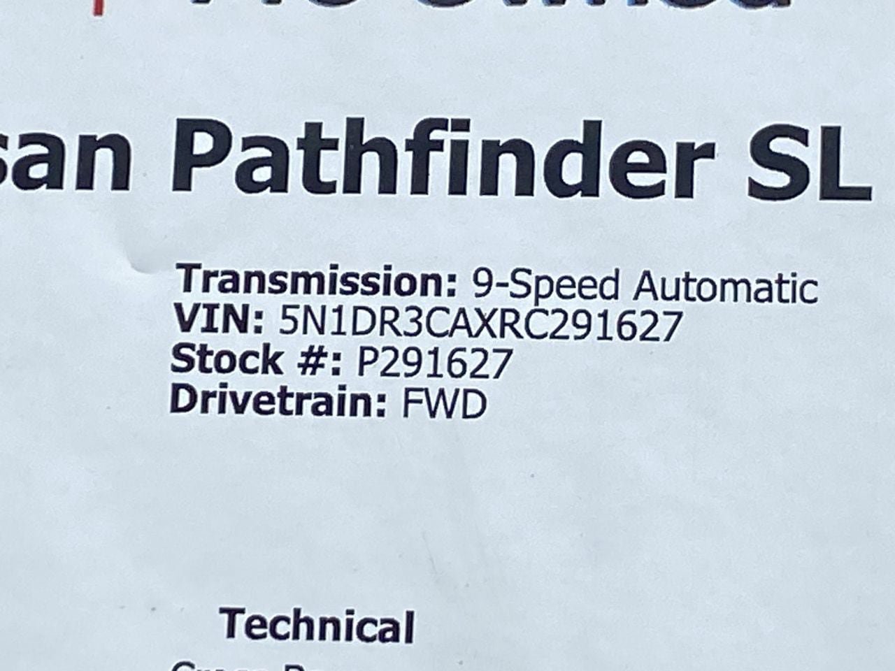 Certified 2024 Nissan Pathfinder SL FWD image 35