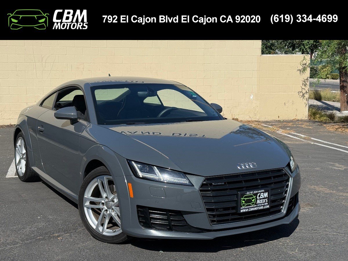 Used 2017 Audi TT 2.0T w/ Technology Package AWD/4WD image 1