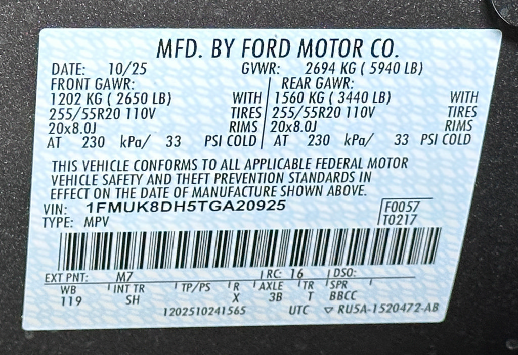 Used 2026 Ford Explorer Active w/ Active Comfort Package AWD/4WD image 43