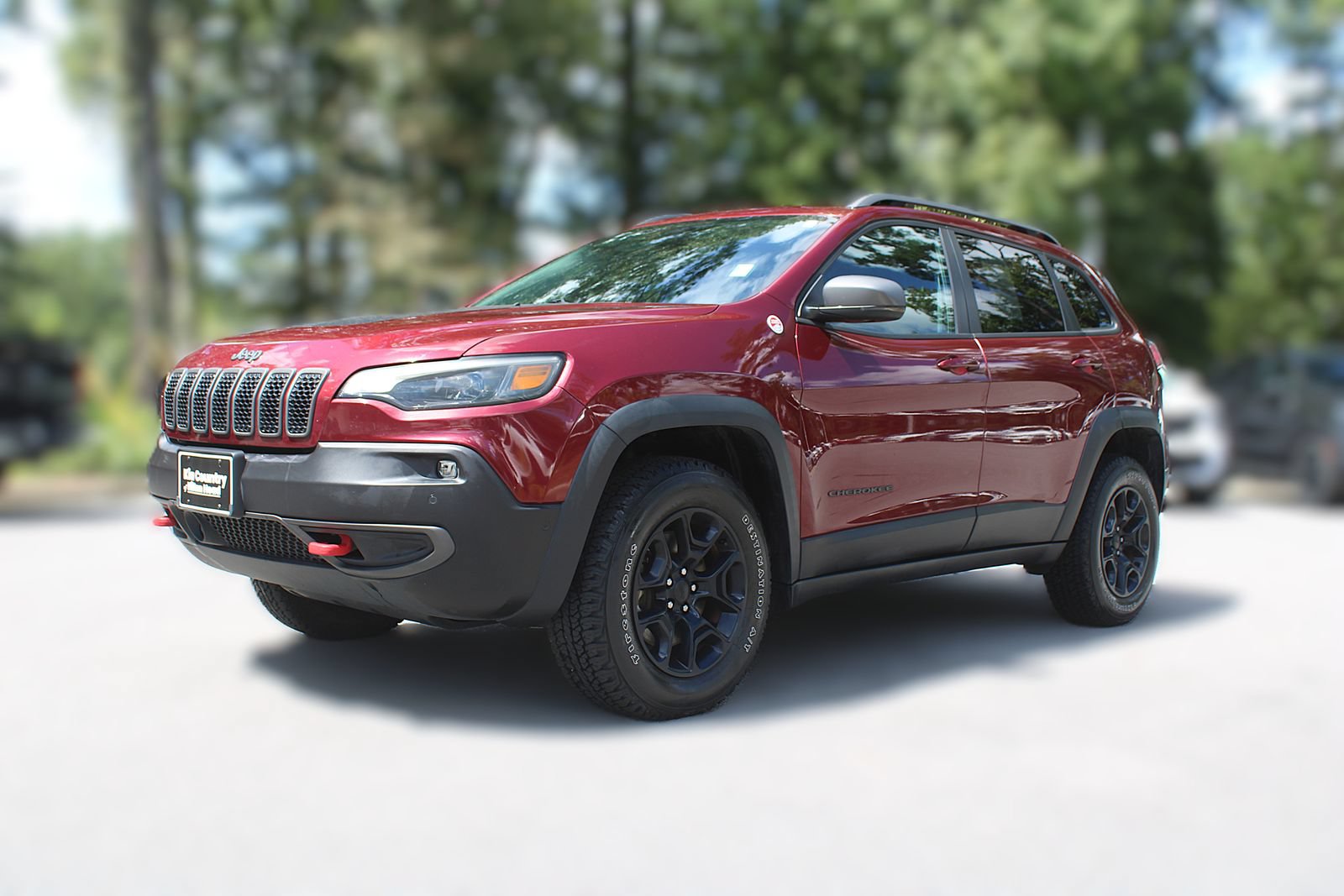 Used 2021 Jeep Cherokee Trailhawk w/ Sun, Sound & Nav Group AWD/4WD image 3