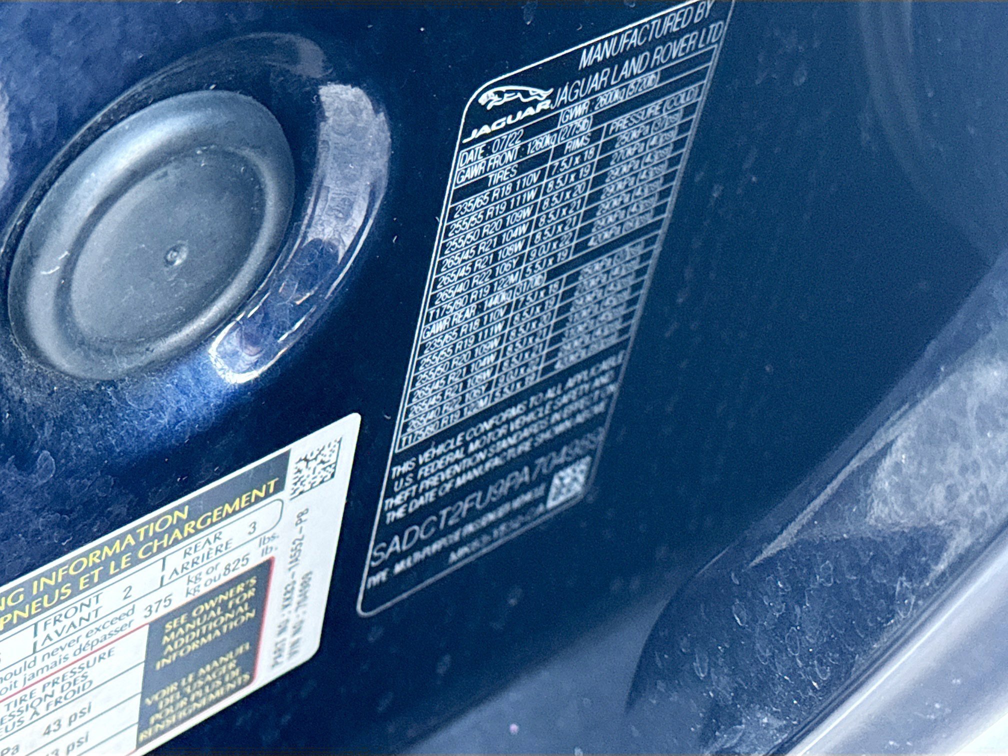 Used 2023 Jaguar F-PACE R-Dynamic S image 44