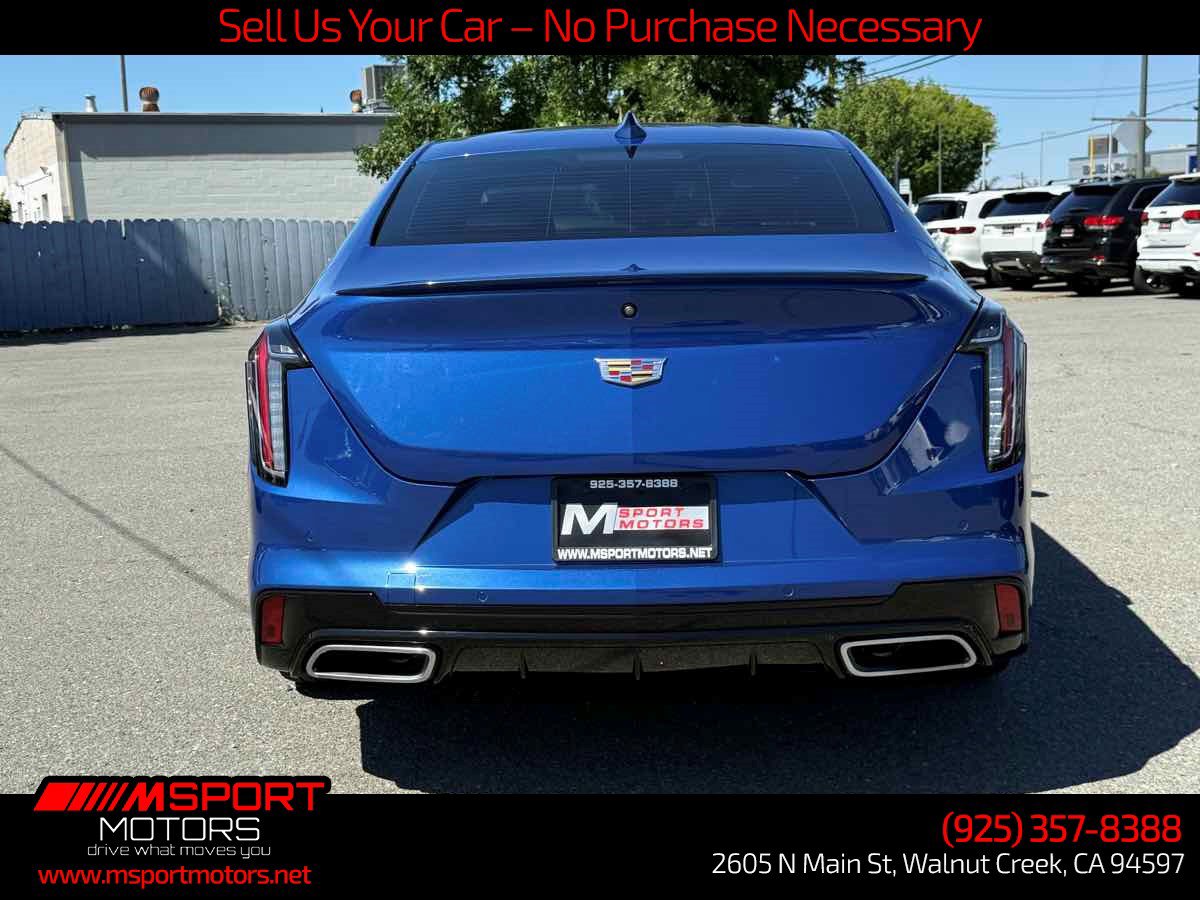 Used 2023 Cadillac CT4 Sport w/ Climate Package RWD image 12