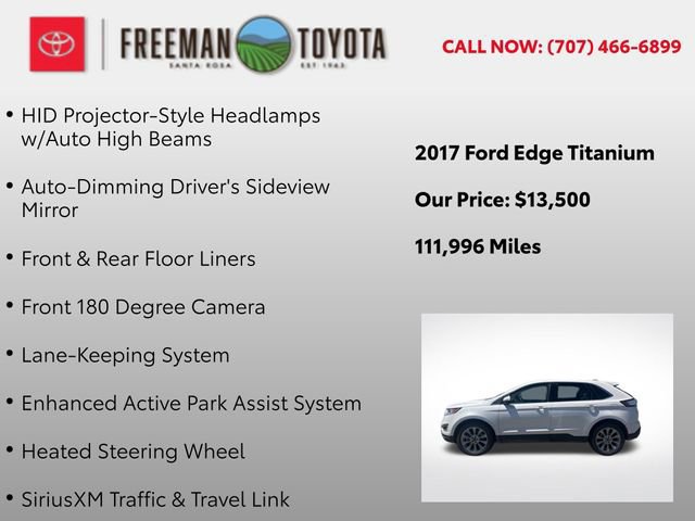 Used 2017 Ford Edge Titanium w/ Equipment Group 302A AWD/4WD image 13